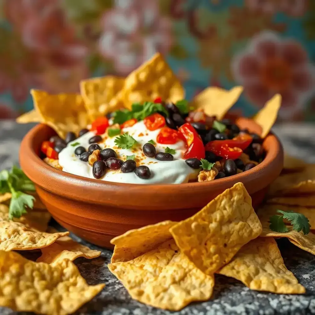 Variations On The Classic Mexican Chip Dip With Sour Cream