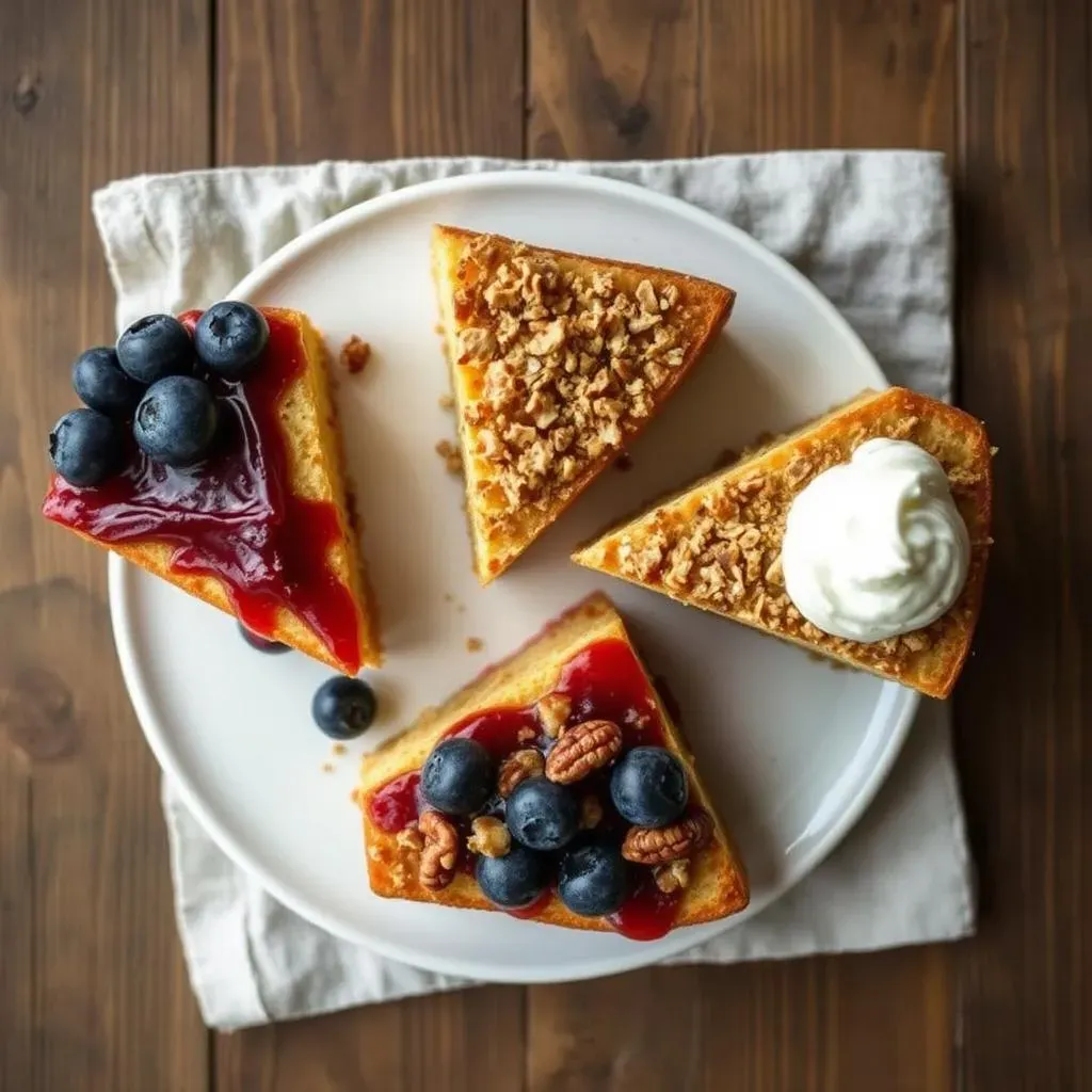 Variations on the Classic Rhubarb Coffee Cake with Sour Cream