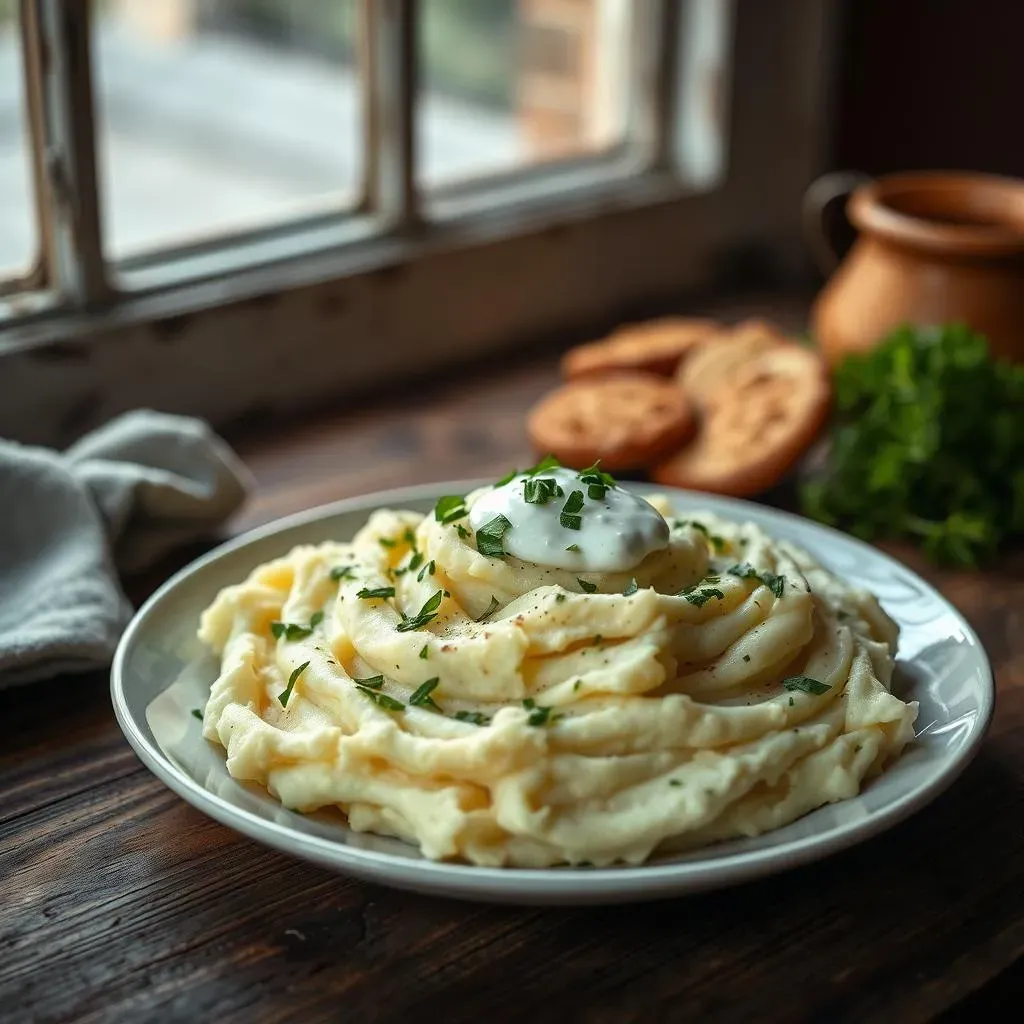 Vegan Sour Cream Mashed Potatoes Recipe