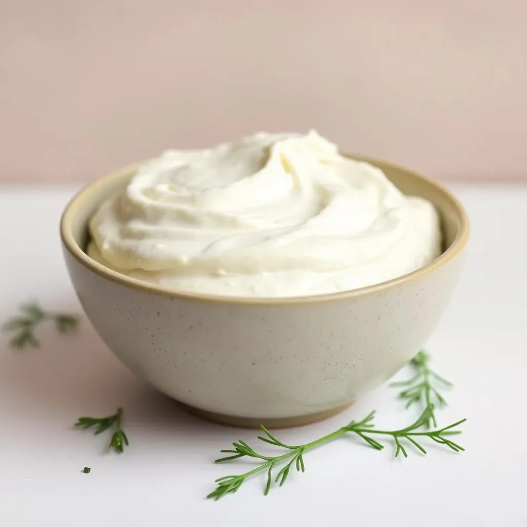 Amazing Vegan Sour Cream Substitute: No Cashews, Tofu!