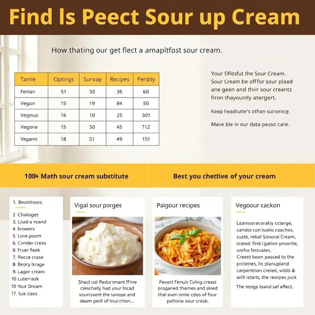 What is a good sour cream substitute? Discover Amazing Options