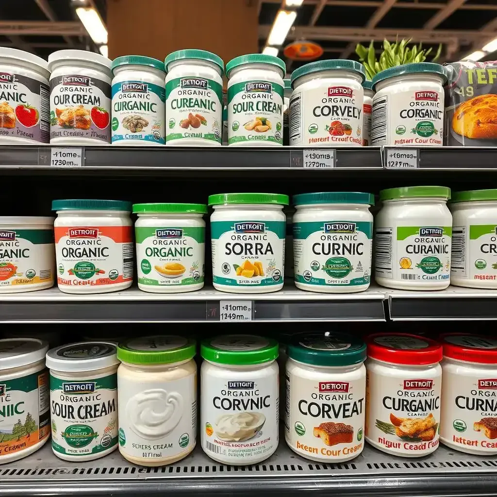 Where To Buy Organic Sour Cream In Detroit Stores Amp Online Options