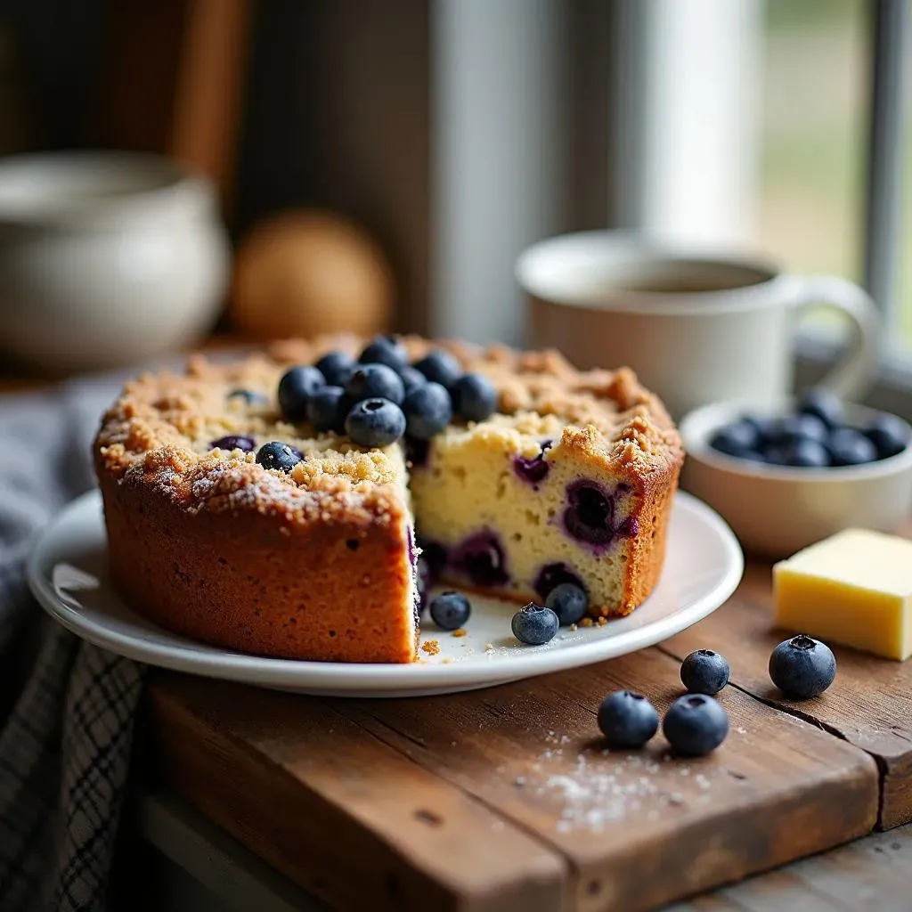 Why Blueberry Sour Cream Coffee Cake with Streusel is Irresistible