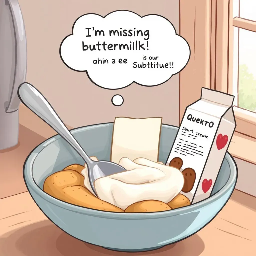 Why Reach for Sour Cream When Buttermilk is Missing?