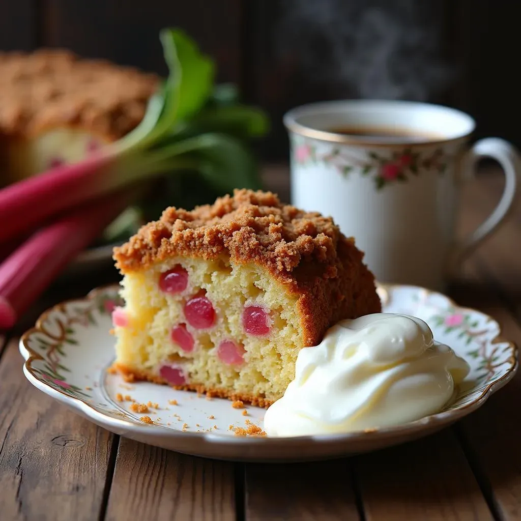 Why Rhubarb Coffee Cake with Sour Cream is the Perfect Comfort Dessert