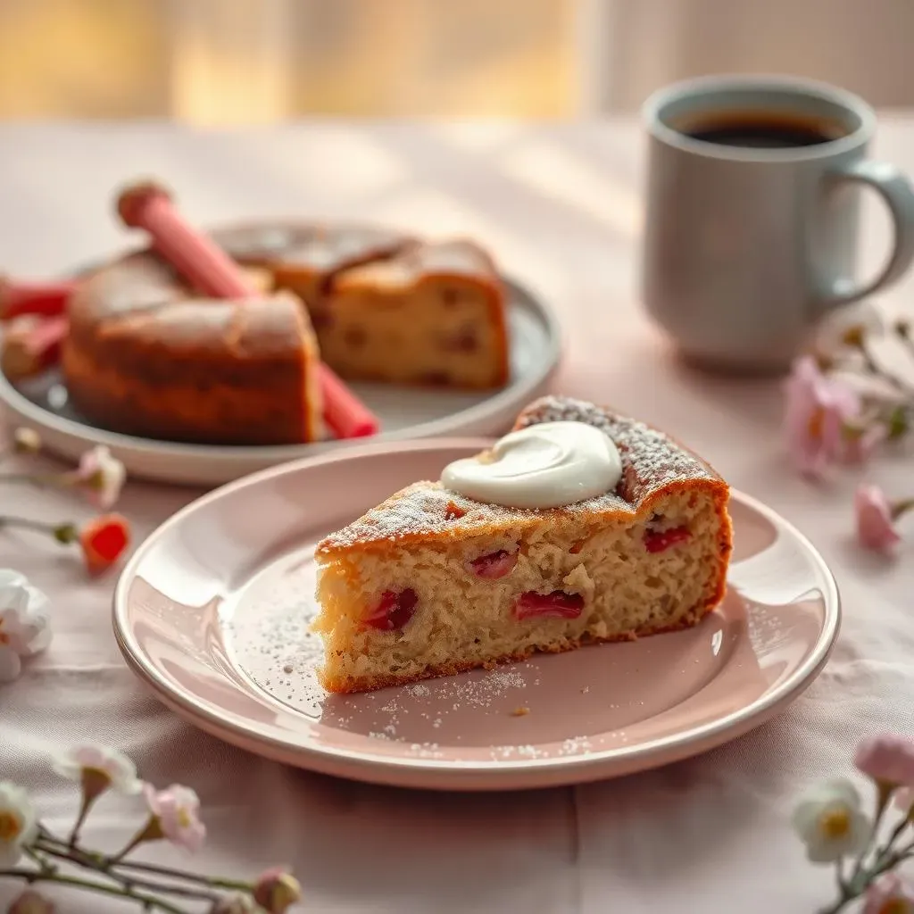 Why Rhubarb Sour Cream Coffee Cake is the Perfect Spring Bake