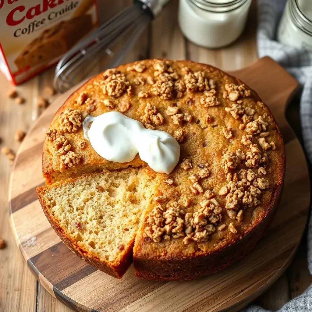 Why Sour Cream and Cake Mix is Your Secret Weapon for Coffee Cake