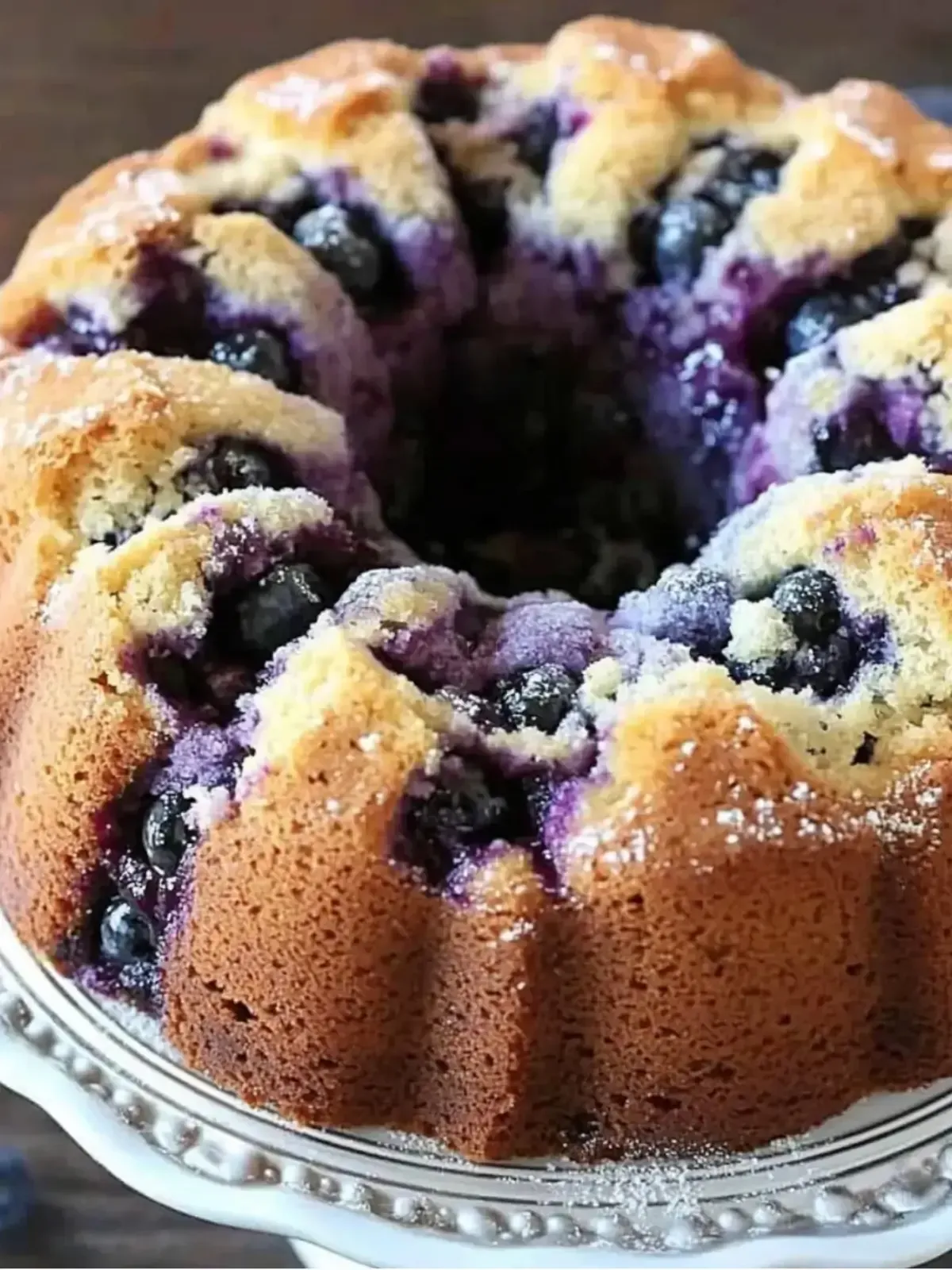 Why the 8x8 Pan is Ideal for Blueberry Sour Cream Coffee Cake
