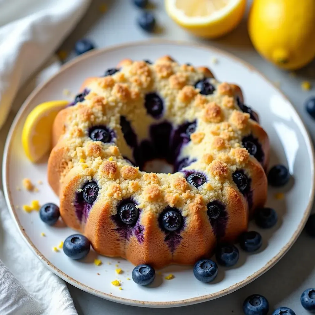 Why This Lemon Blueberry Sour Cream Coffee Cake Recipe Rocks