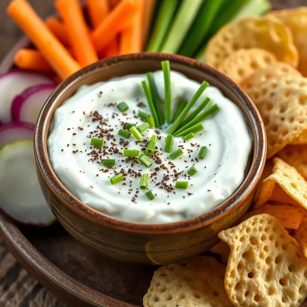 Why This Vegan Sour Cream and Chive Dip Recipe Rocks