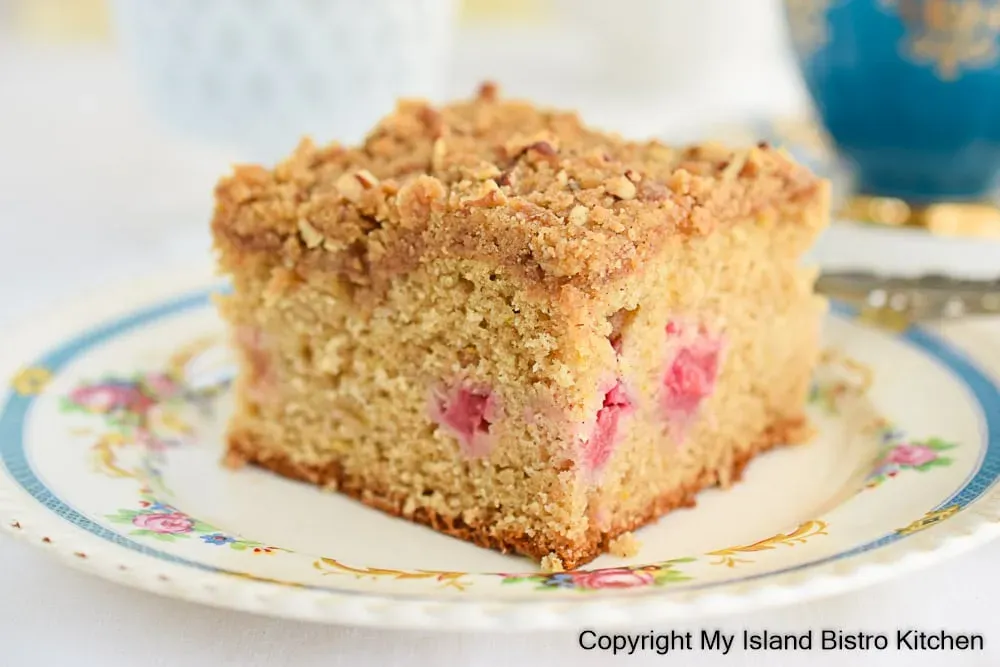 Why You Need This Rhubarb Sour Cream Coffee Cake